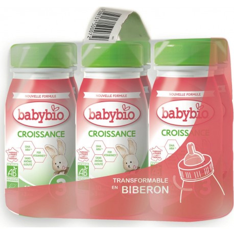 Babybio Lait bébé 3ème âge croissance Bio