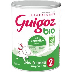 Guigoz Lait bébé en poudre 2ème âge bio