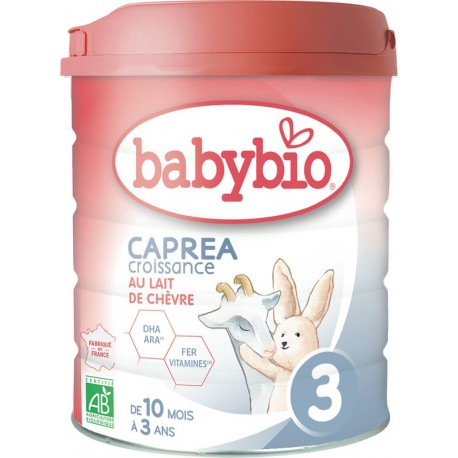 Babybio Lait pour bébé en poudre croissance 3eme âge