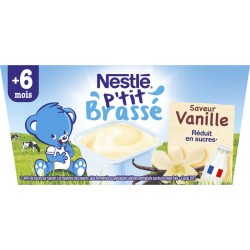 Nestle Yaourt brassé dès 6mois saveur vanille