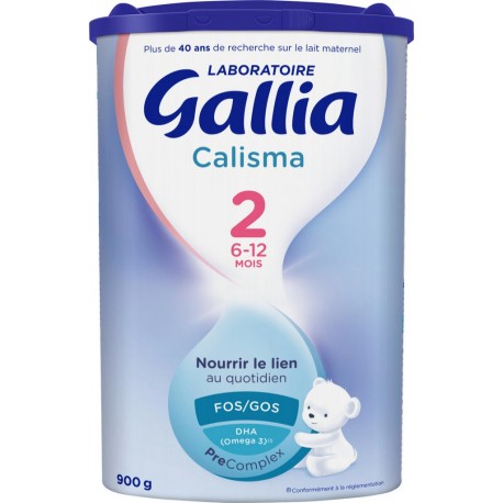 Gallia Lait bébé en poudre 2ème âge dès 6 mois Calisma