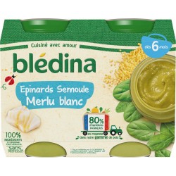 Bledina Lait et céréales bébé dès 6 mois Blédidej x4 250ml (lot de 6) 