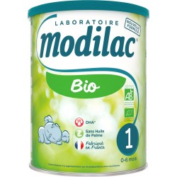 Modilac Lait bébé en poudre 1er âge Bio