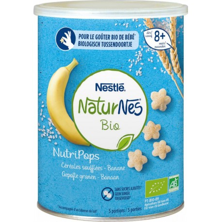 Nestle Céréale bébé dés 8 mois banane Bio