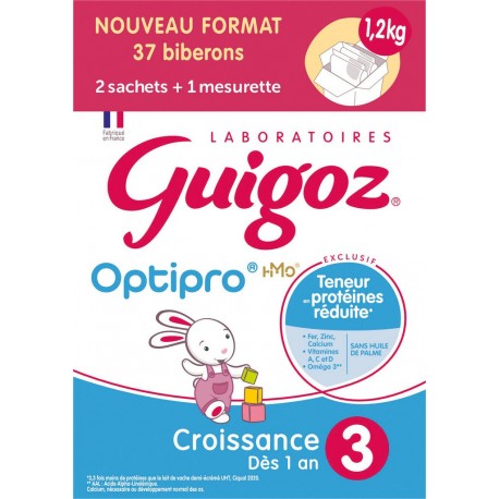 Guigoz Lait infantile croissance