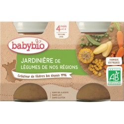 Babybio Petits pots bébé dès 4 mois légumes