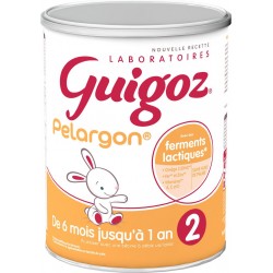 Guigoz Lait bébé en poudre 2ème âge Pelargon