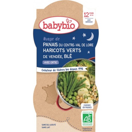 Babybio Plat bébé dès 12 mois, légumes