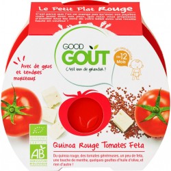 Good Gout Plat préparé quinoa rouge tomates feta bio dès 12 mois