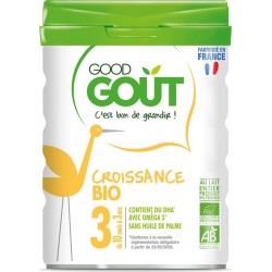 Good Gout Lait bébé en poudre 3ème âge bio