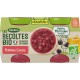 Bledina Dessert bébé Dès 10 Mois pommes cassis petits morceaux Bio