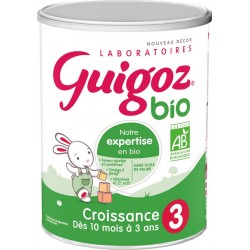 Guigoz Lait bébé en poudre 3ème âge bio