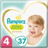 Pampers Couches bébé Taille 4 9-14Kg Premium Protection x37