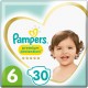 Pampers Couches bébé taille 6 : +13Kg premium protection