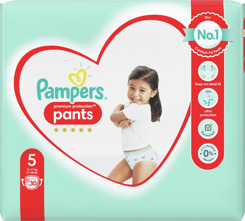 Pampers Couches-culottes Premium Protection Pants