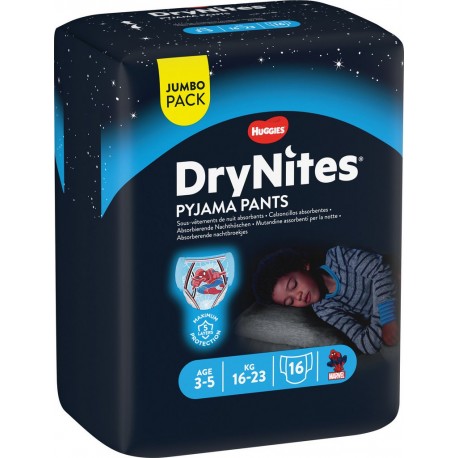 Drynites Couches-culotte taille 3/5 ans : 16-23Kg