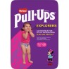 Huggies Couches bébé fille 1 - 3 ans : 12 - 17Kg pull-ups