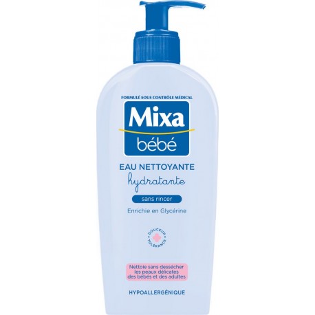 MIXA Eau Nettoyante Bébé Hydratante 250ml