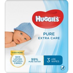 2 1 Huggies Lingettes bébé Pure 2+1 HUGGIES