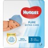 Huggies Lingettes bébé Pure 2+1 PURE EXTRA CARE