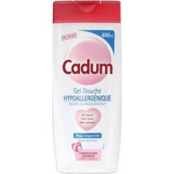 Cadum Gel Douche Hypoallergénique 400ml (lot de 3)