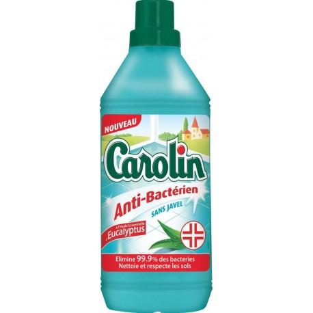 CAROLIN Sol Antibacterien 1L (lot de 3)