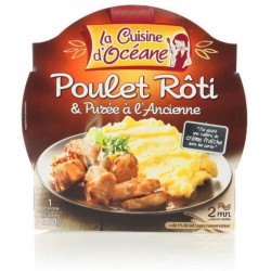 La Cuisine D'Océane Poulet rôti et purée à l'ancienne 300g (lot de 2)