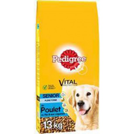 PEDIGREE VITAL CROQUETTE SENIOR 13Kg (lot de 2)