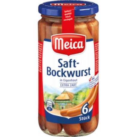 Meica Saft-Bockwurst 180g (carton de 12)