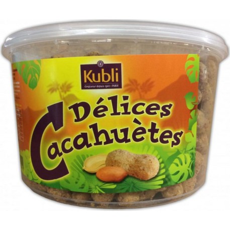 Kubli Cacahuètes Feuilletées Megabox 1,5Kg (lot de 3)