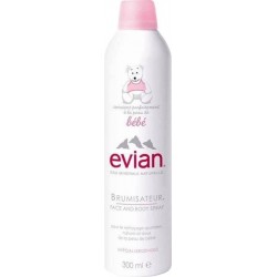 Evian Brumisateur Spray Bébé 300ml (lot de 4)