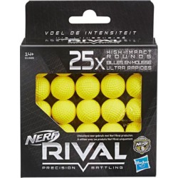 Nerf - Rival 25 Balles en Mousse Ultra Rapides 246142