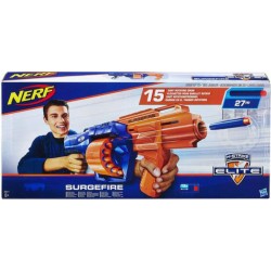 Nerf - Surgefire 15 Fléchettes pour Barillet Rotatif Tir à 27m 721736