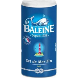 La Baleine  Sel Fin 550g (lot de 12)