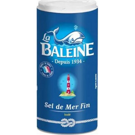 La Baleine  Sel Fin 550g (lot de 12)