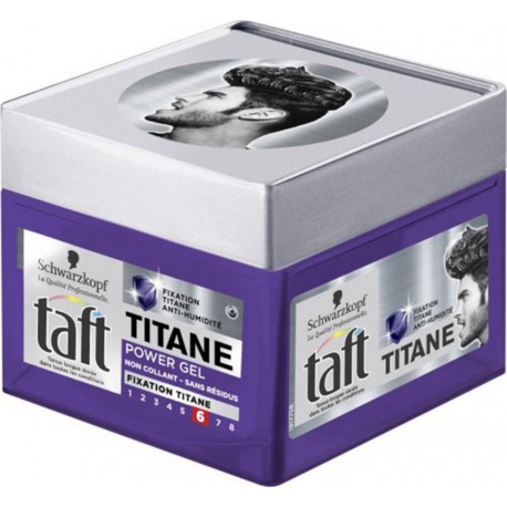 Schwarzkopf Schwarkopf Taft Titane Fixation Titane 6 Power Gel 250ml (lot de 3)