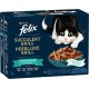 Felix Sachet repas Succulent Grill Poisson pour chat Grill Sélection Poissons 12x80g (lot de 6)