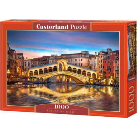 Castorland Puzzle Rialto de nuit, Puzzle 1000 couleurs