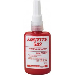 Frein filet hydraulique et pneumatique Oléoétanche Loctite 542 flacon 50ml
