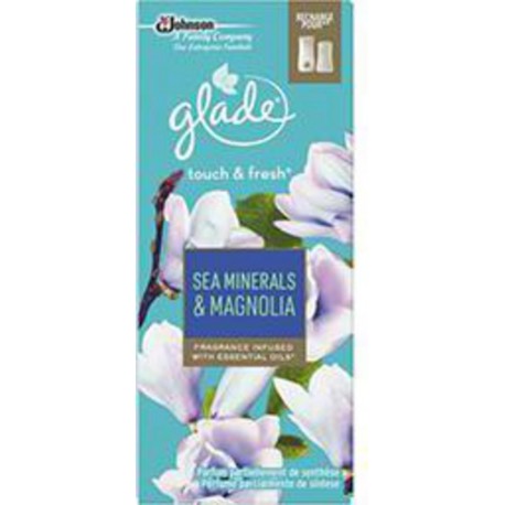 Glade Recharge pour désodorisant Sea Minerals Magnolia la recharge de 10ml