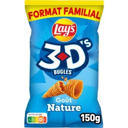 Lay's apéritifs goût nature 3D 150g