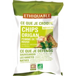 Ethiquable Chips pomme de terre origan Bio