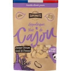 Supernuts Noix de cajou vinaigre herbes de Provence et sésame