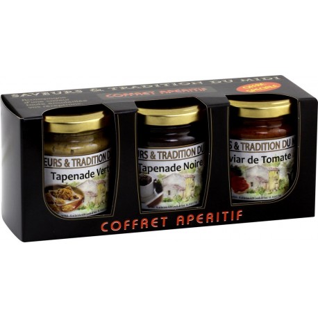 Saveurs Tradition Du Midi Coffret apéritif assortiment SAVEURS & TRADITION DU MIDI