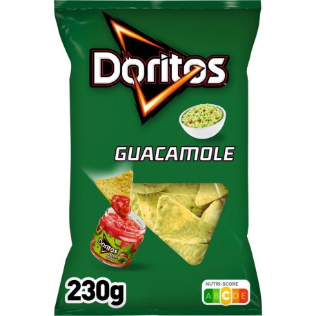 Doritos Chips tortilla goût guacamole format