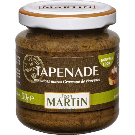 Jean Martin Tapenade aux olives noires