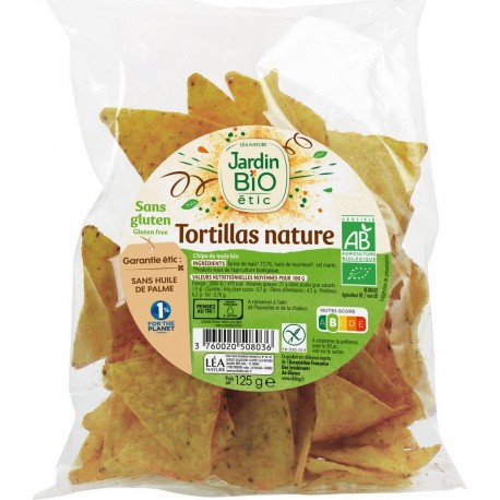 Jardin Bio Chips tortillas Bio nature