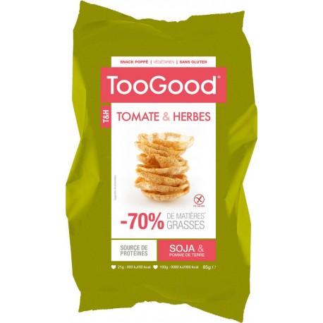 Toogood Biscuits apéritifs Snack Poppé tomates herbes