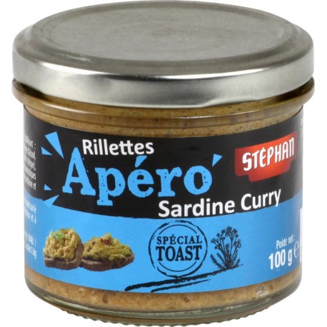 Stephan Rillettes sardine curry