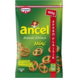 Ancel Biscuits apéritifs Bretzel mini 100g